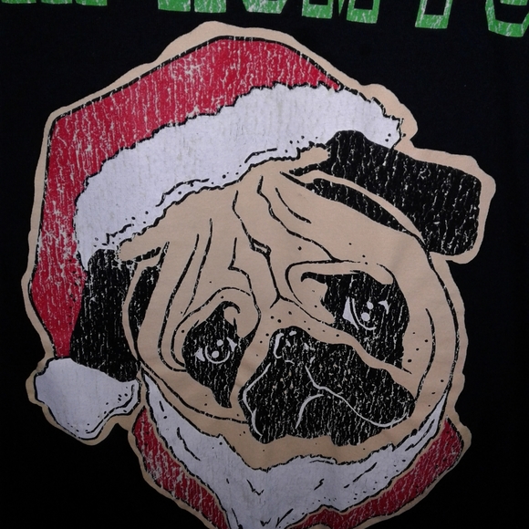 NWOT Pug Christmas Shirt - Picture 6 of 6